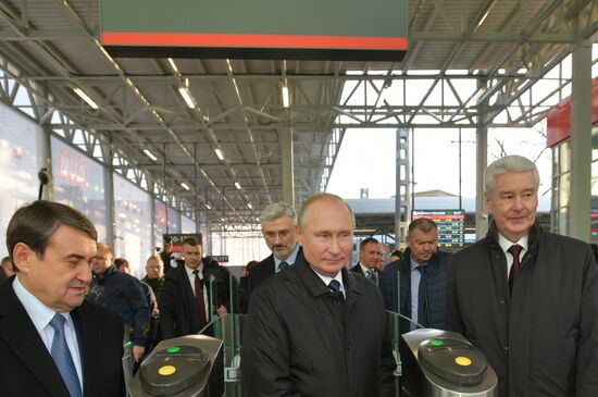 Russia Moscow New Public Transport System