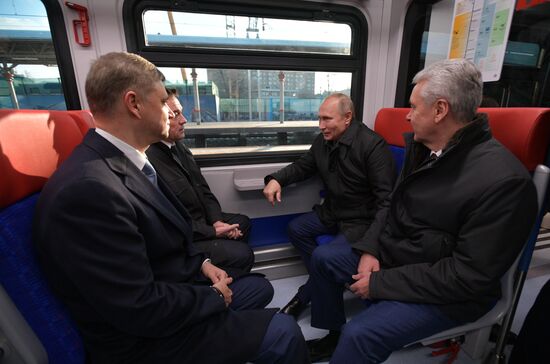 Russia Moscow New Public Transport System
