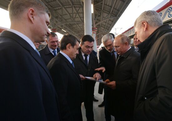 Russia Moscow New Public Transport System