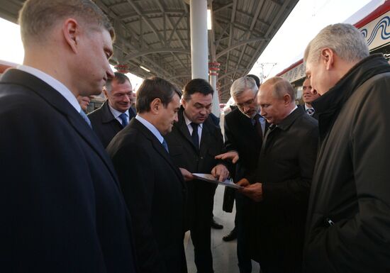 Russia Moscow New Public Transport System
