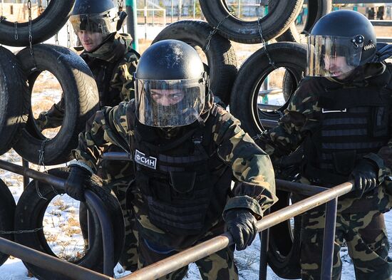 Russia Special Forces Drills