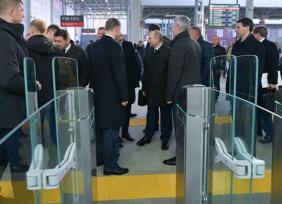 Russia Moscow New Public Transport System