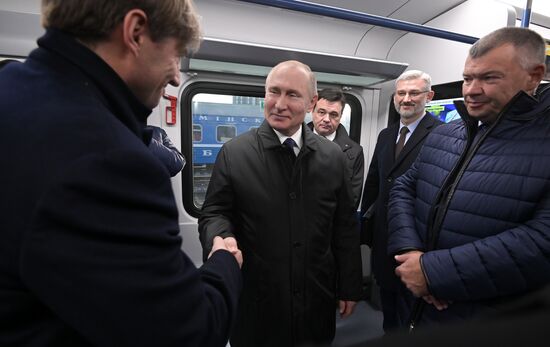 Russia Moscow New Public Transport System