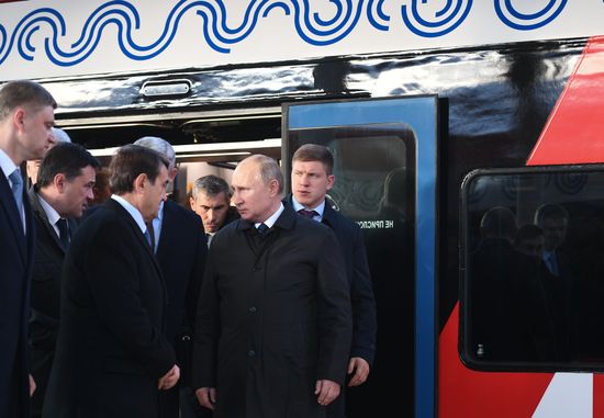 Russia Moscow New Public Transport System