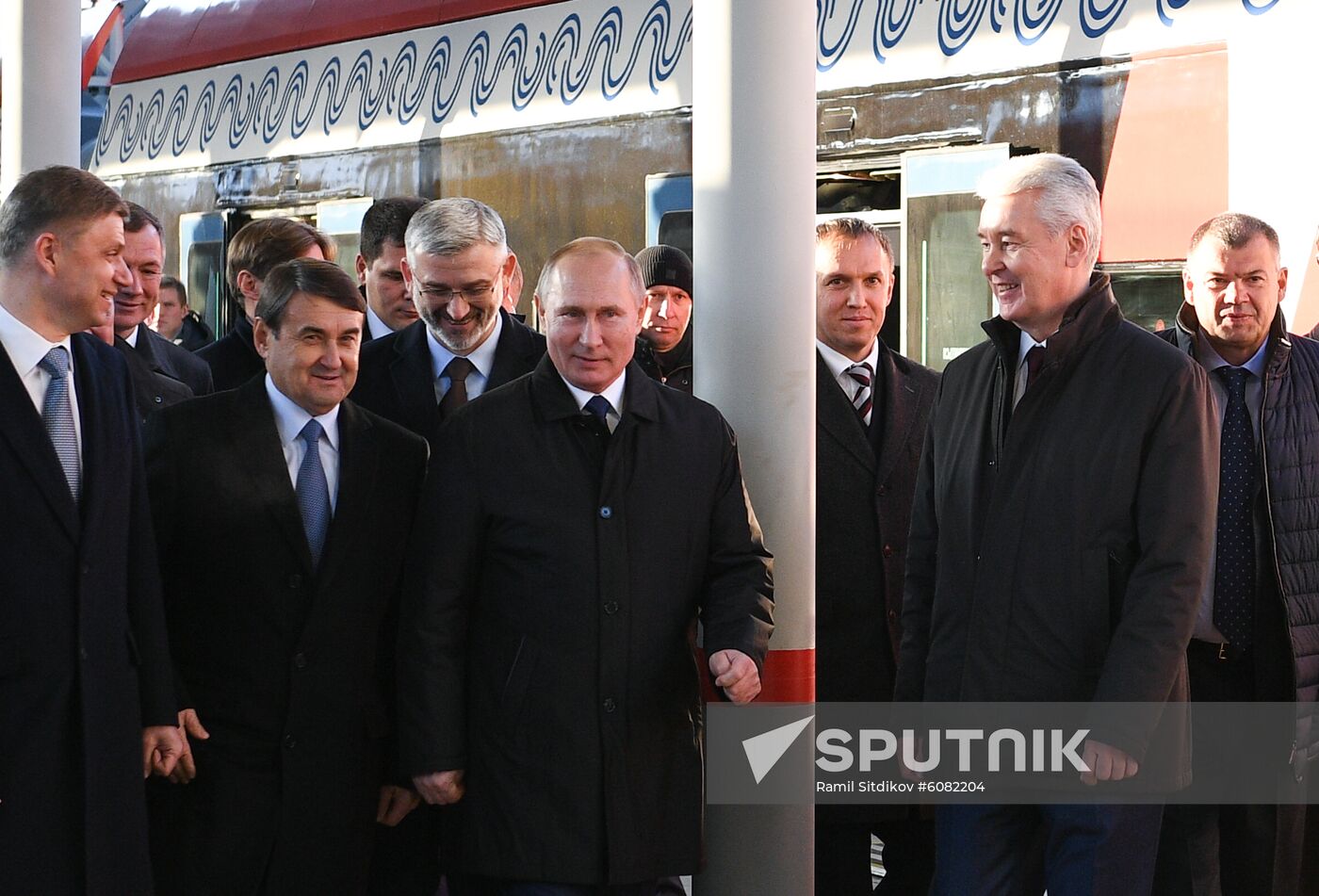 Russia Moscow New Public Transport System