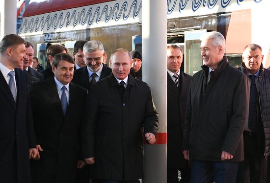 Russia Moscow New Public Transport System
