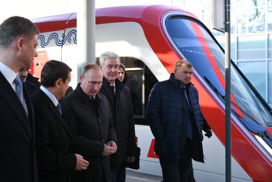 Russia Moscow New Public Transport System