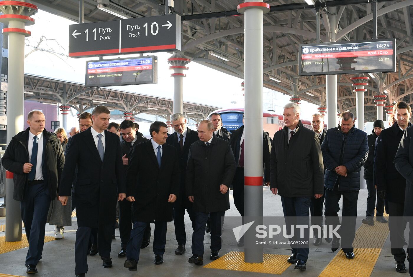 Russia Moscow New Public Transport System