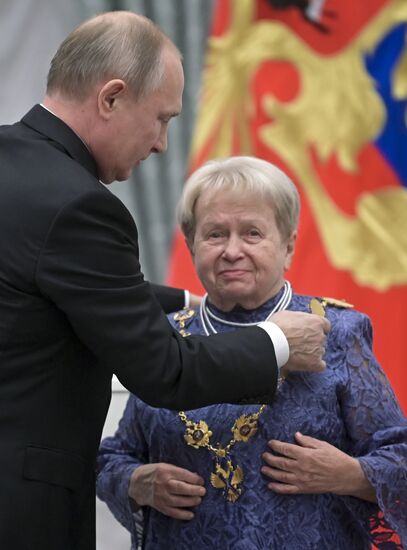 Russia Putin State Awards