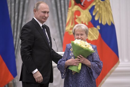 Russia Putin State Awards