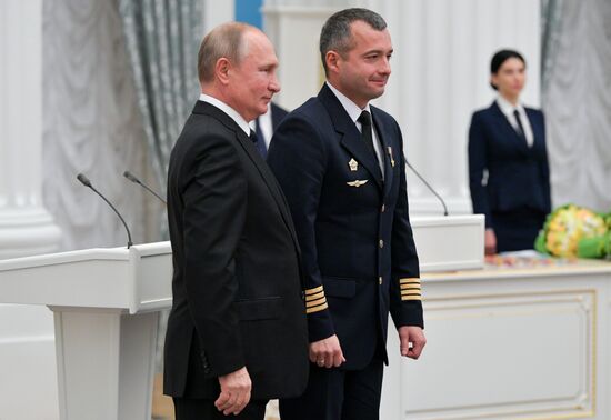 Russia Putin State Awards