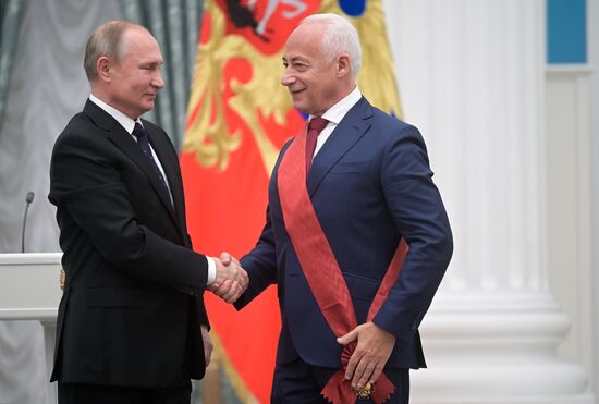 Russia Putin State Awards