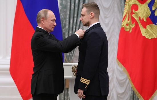 Russia Putin State Awards