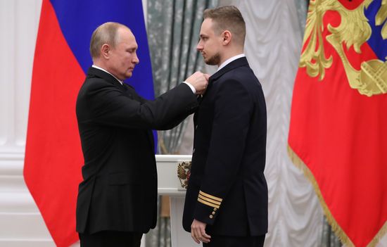 Russia Putin State Awards
