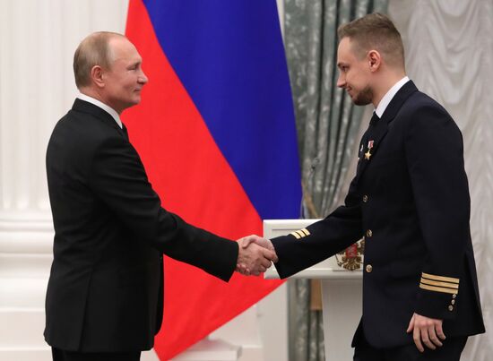 Russia Putin State Awards