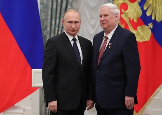 Russia Putin State Awards