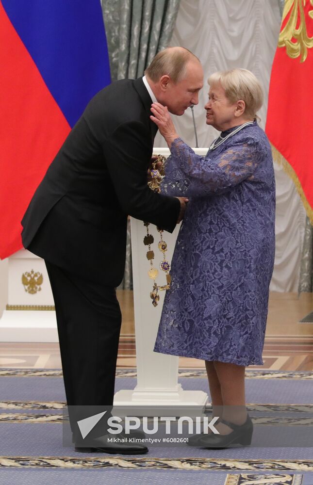 Russia Putin State Awards