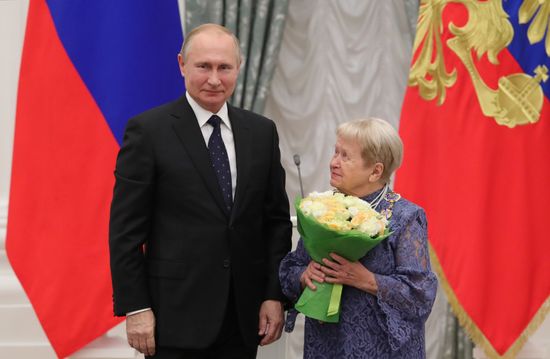Russia Putin State Awards