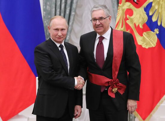Russia Putin State Awards