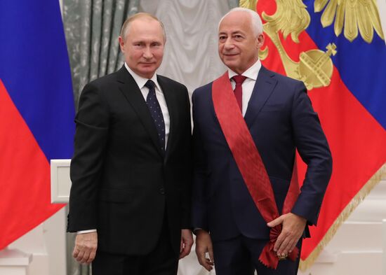 Russia Putin State Awards