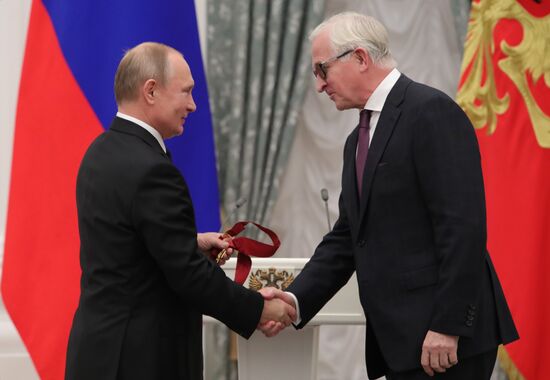 Russia Putin State Awards