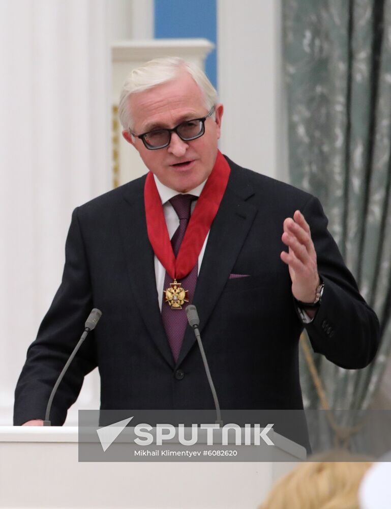 Russia Putin State Awards