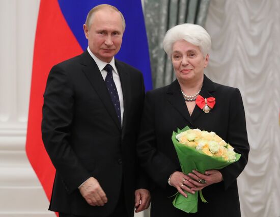 Russia Putin State Awards