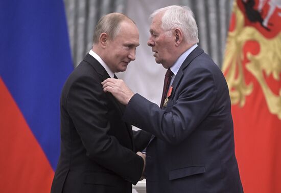 Russia Putin State Awards