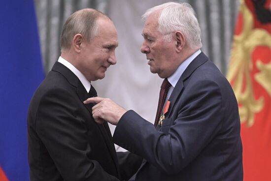 Russia Putin State Awards