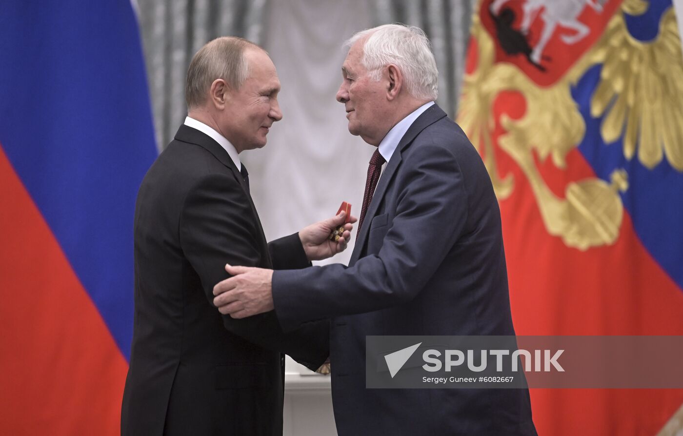 Russia Putin State Awards