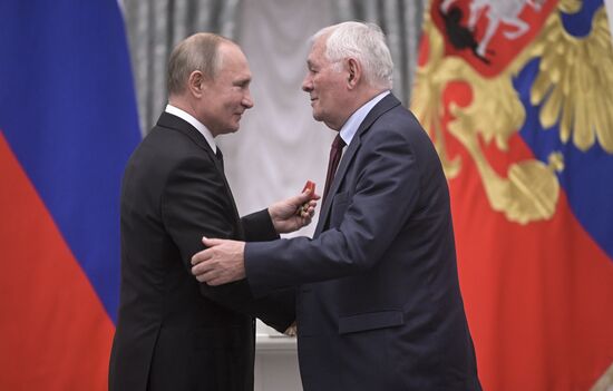 Russia Putin State Awards