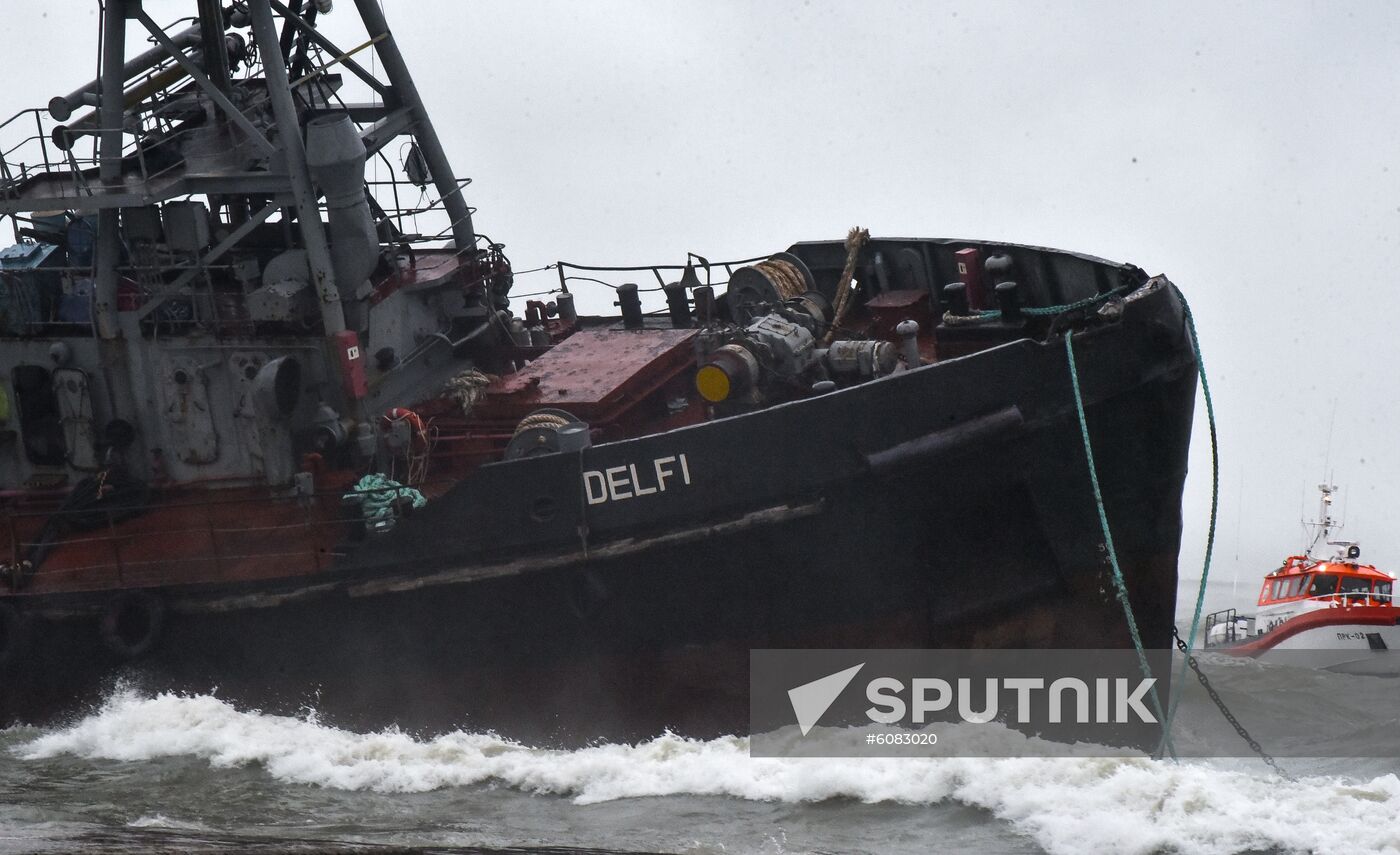 Ukraine Stranded Tanker