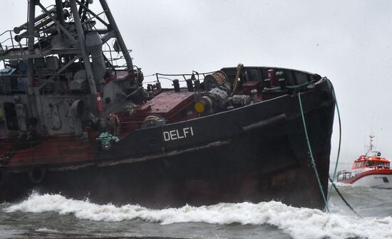 Ukraine Stranded Tanker