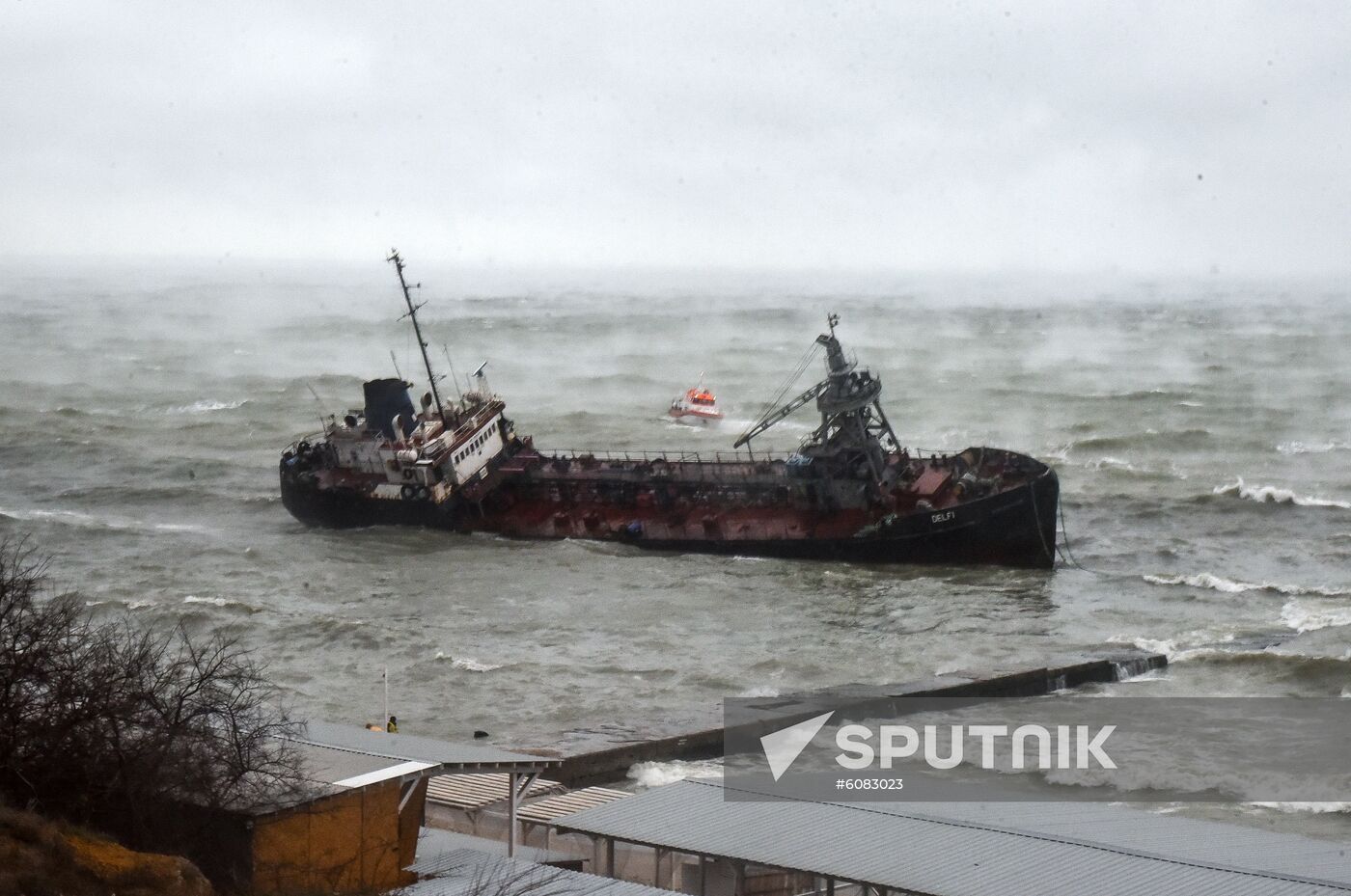 Ukraine Stranded Tanker