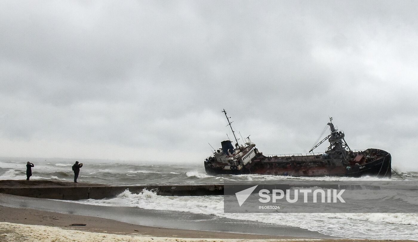 Ukraine Stranded Tanker