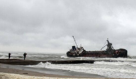 Ukraine Stranded Tanker