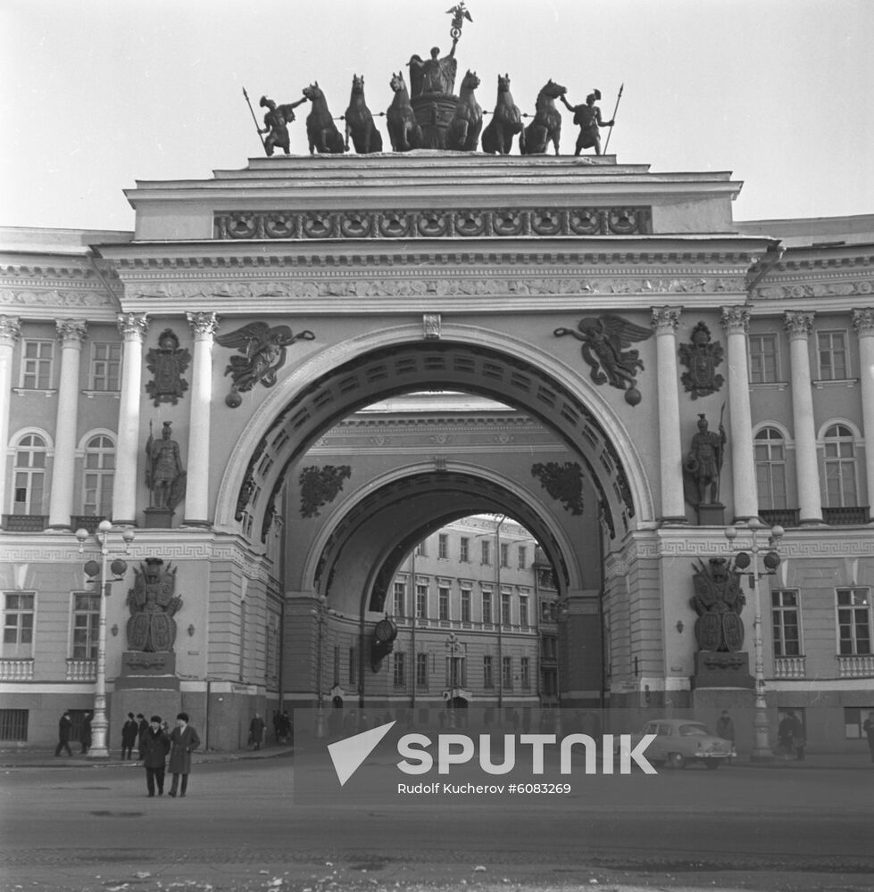Arch of Triumph in Leningrad