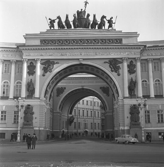 Arch of Triumph in Leningrad