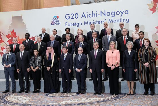 Japan G20 Foreign Ministers' Meeting 