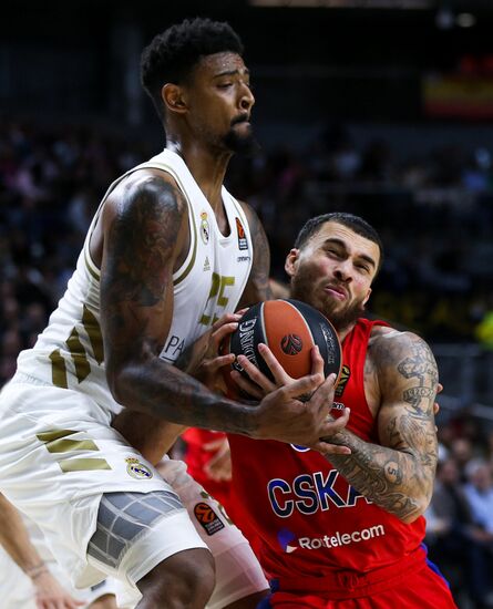 Spain Basketball Euroleague Madrid - CSKA