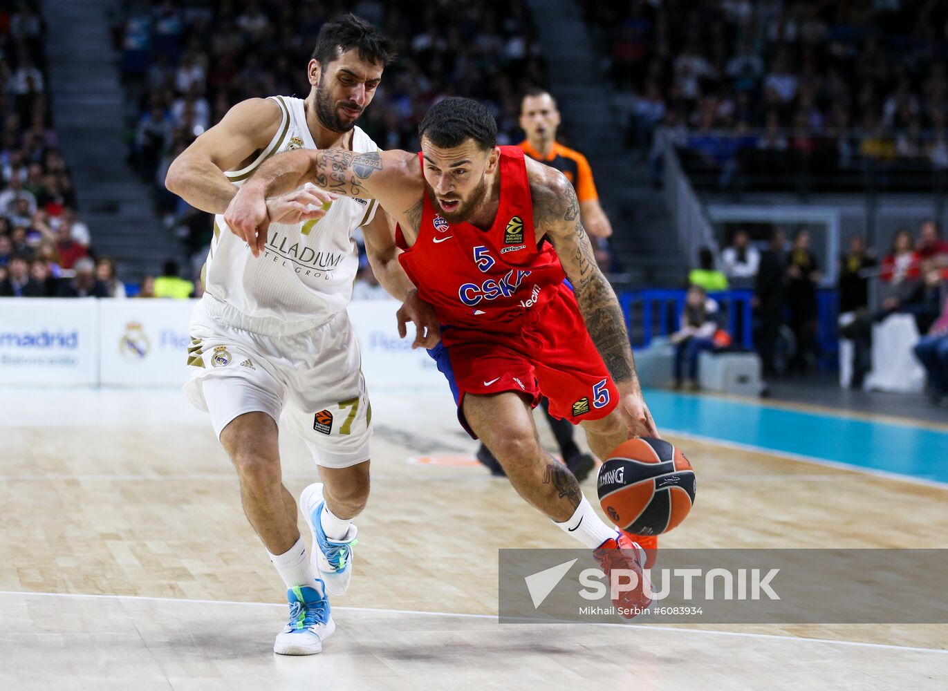 Spain Basketball Euroleague Madrid - CSKA