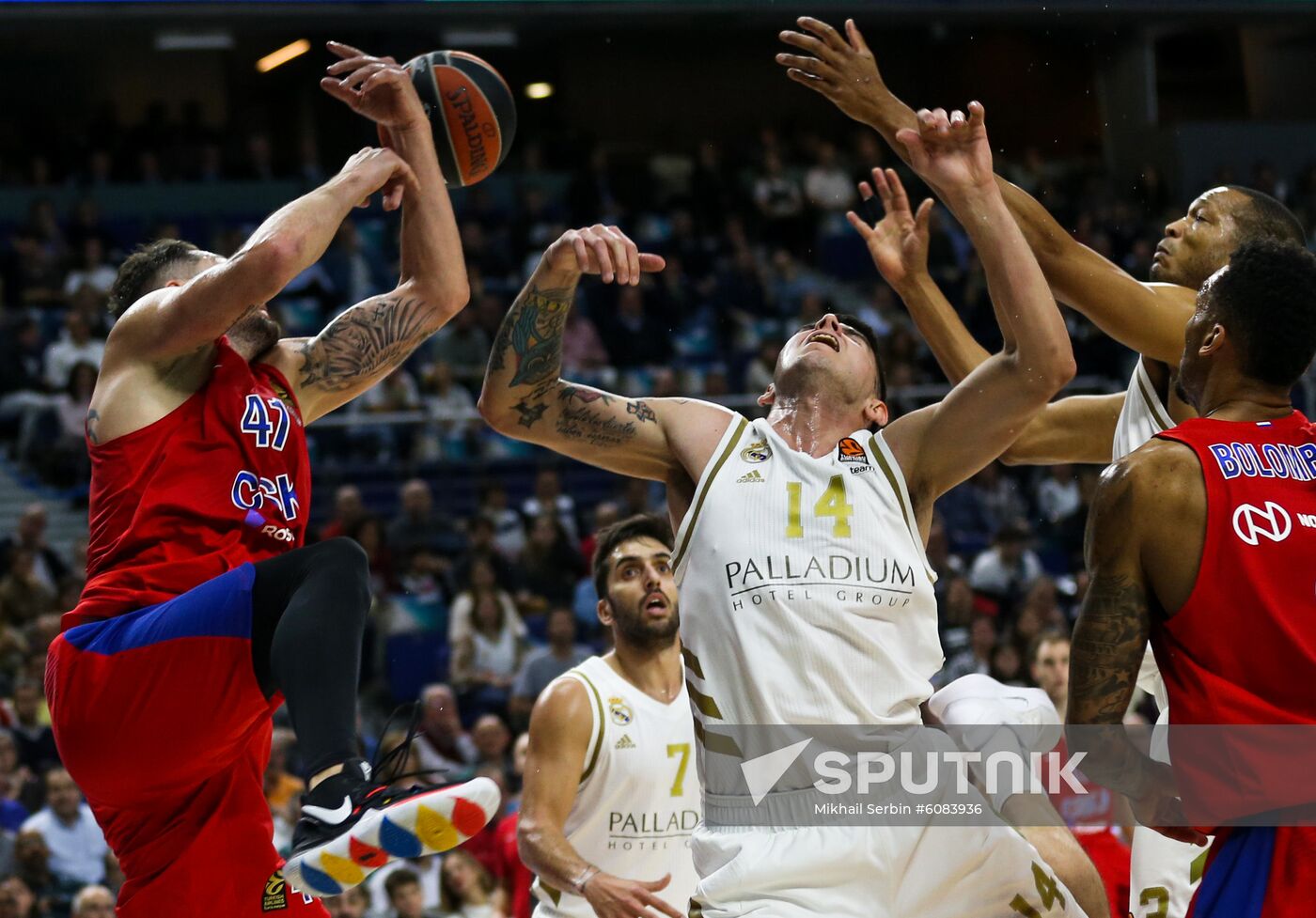 Spain Basketball Euroleague Madrid - CSKA