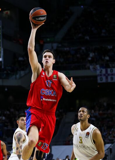 Spain Basketball Euroleague Madrid - CSKA