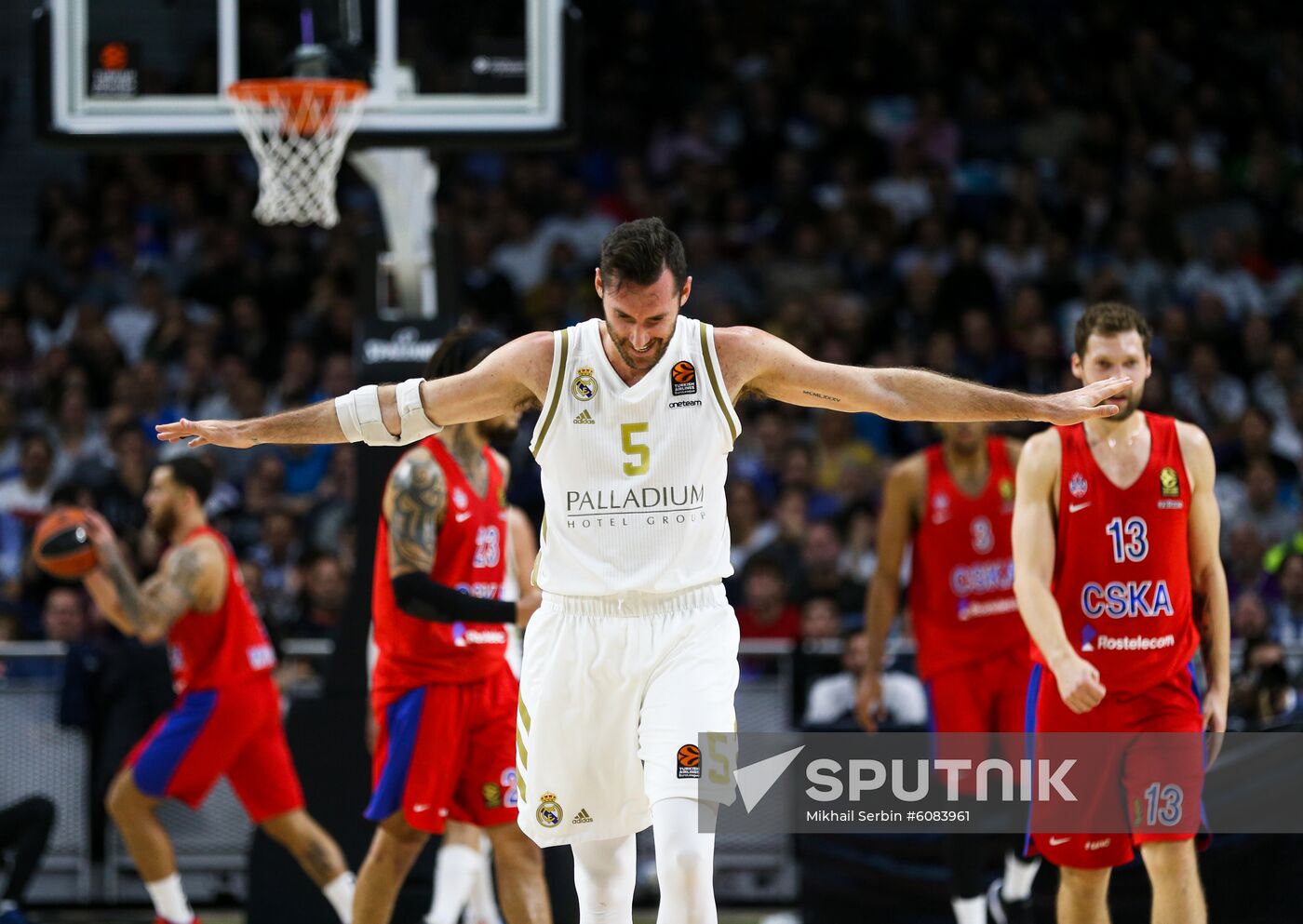 Spain Basketball Euroleague Madrid - CSKA