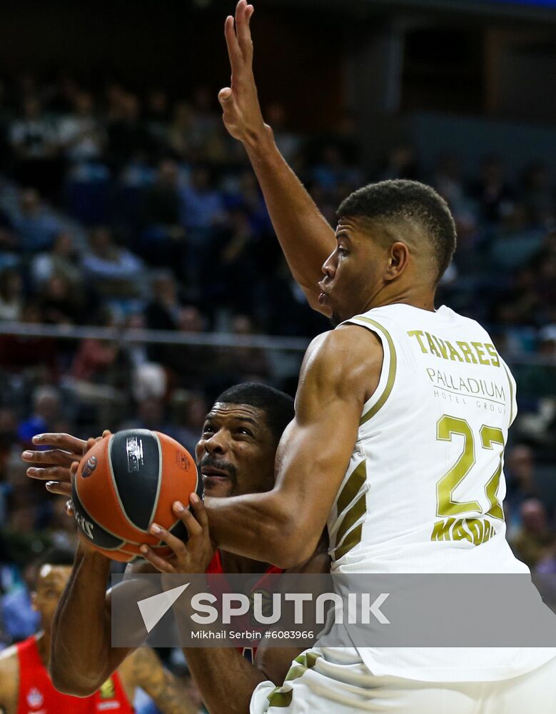 Spain Basketball Euroleague Madrid - CSKA