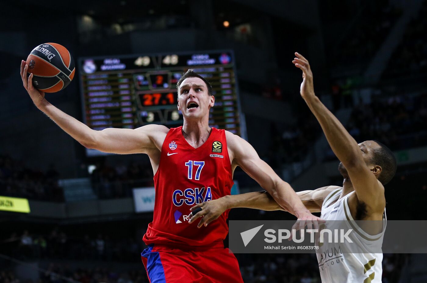 Spain Basketball Euroleague Madrid - CSKA