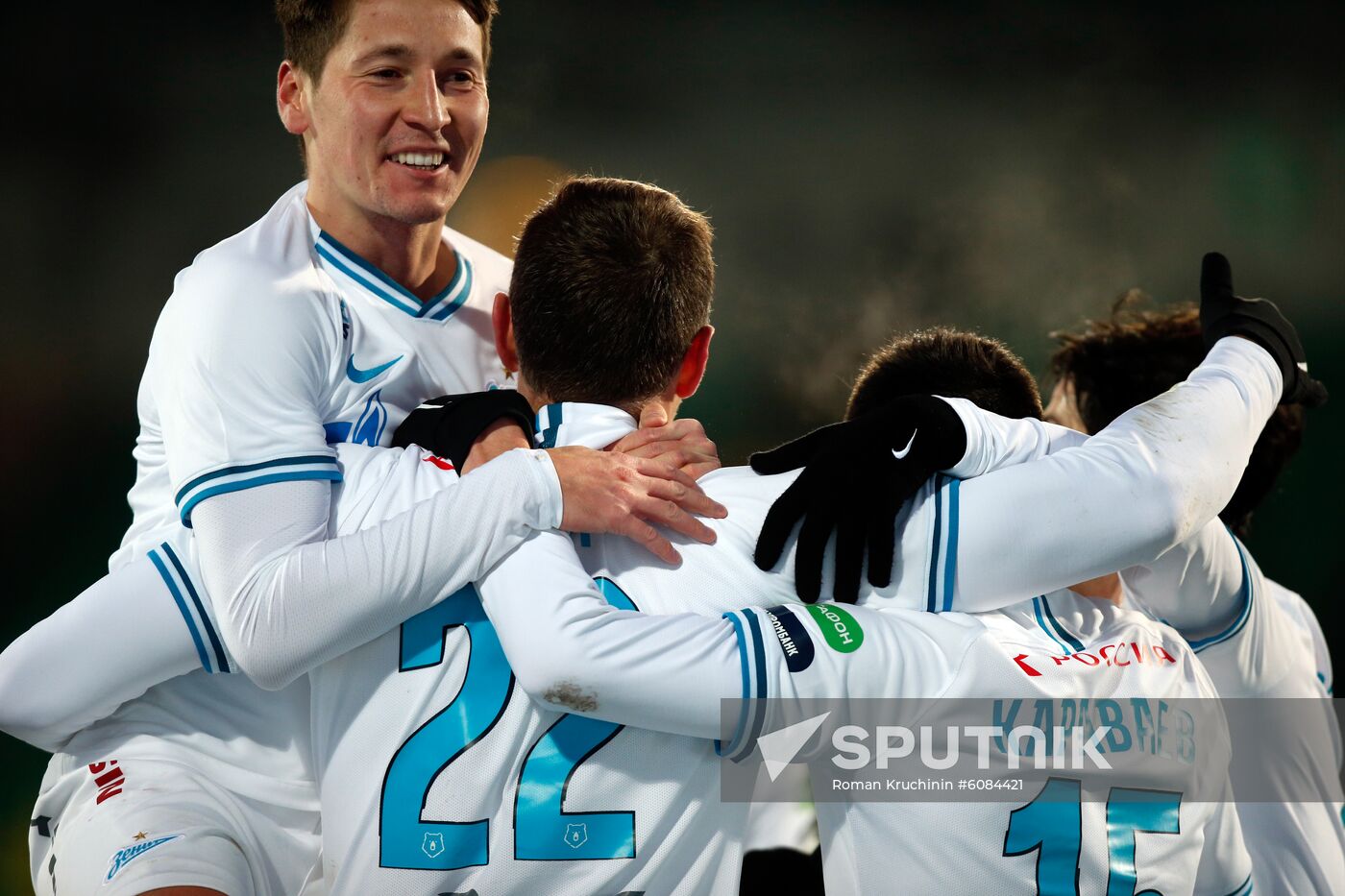 Russia Soccer Premier-League Rubin - Zenit