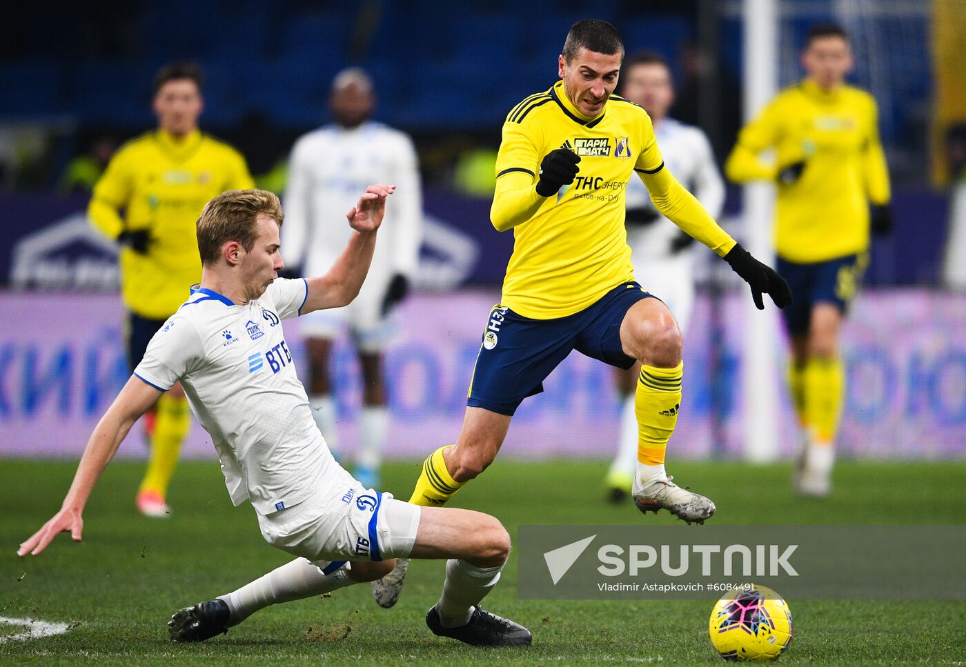 Russia Soccer Premier-League Dynamo - Rostov