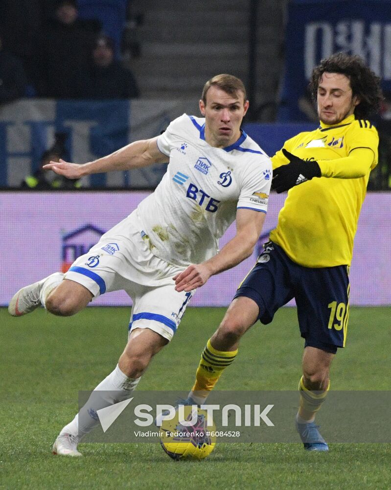 Russia Soccer Premier-League Dynamo - Rostov