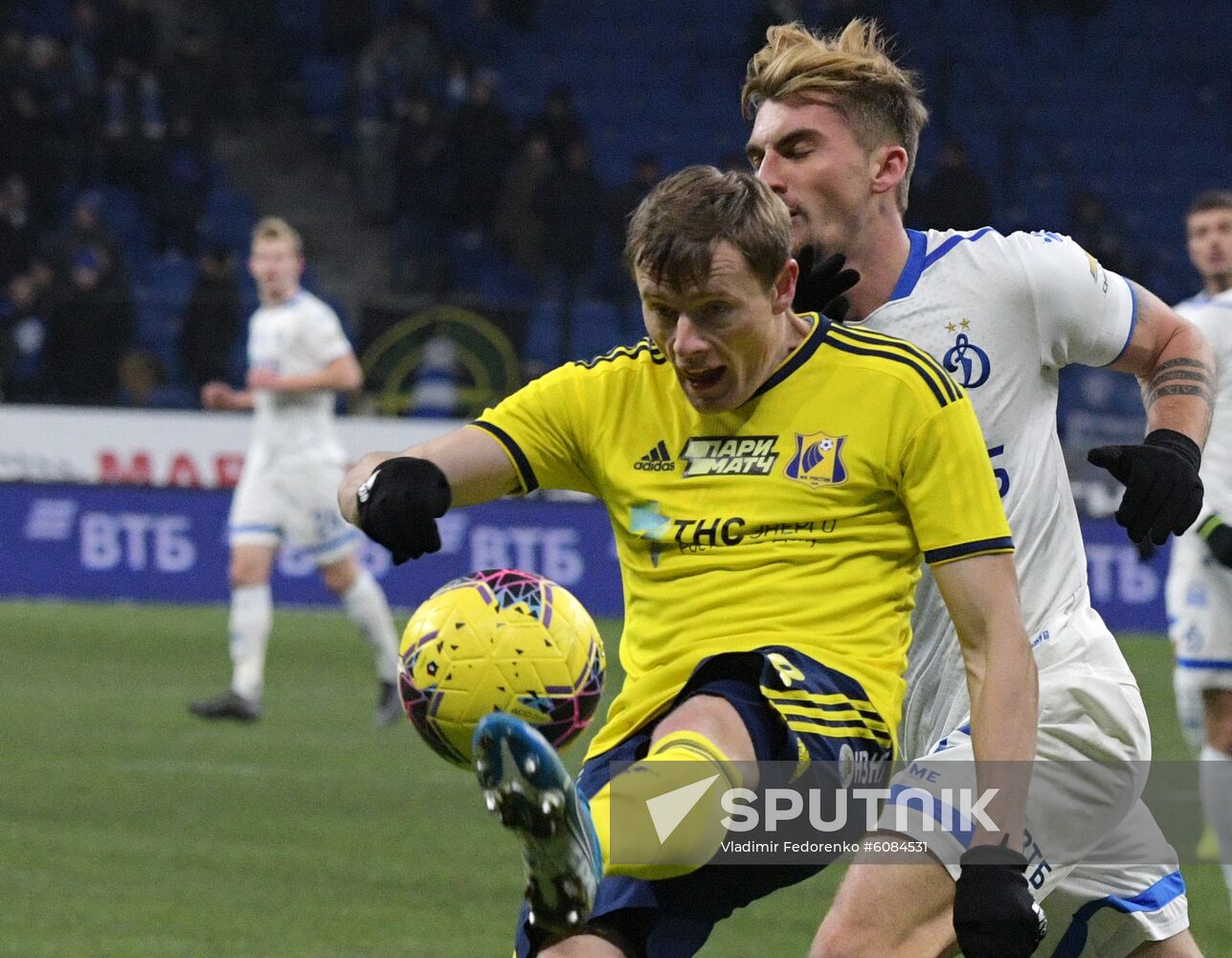 Russia Soccer Premier-League Dynamo - Rostov